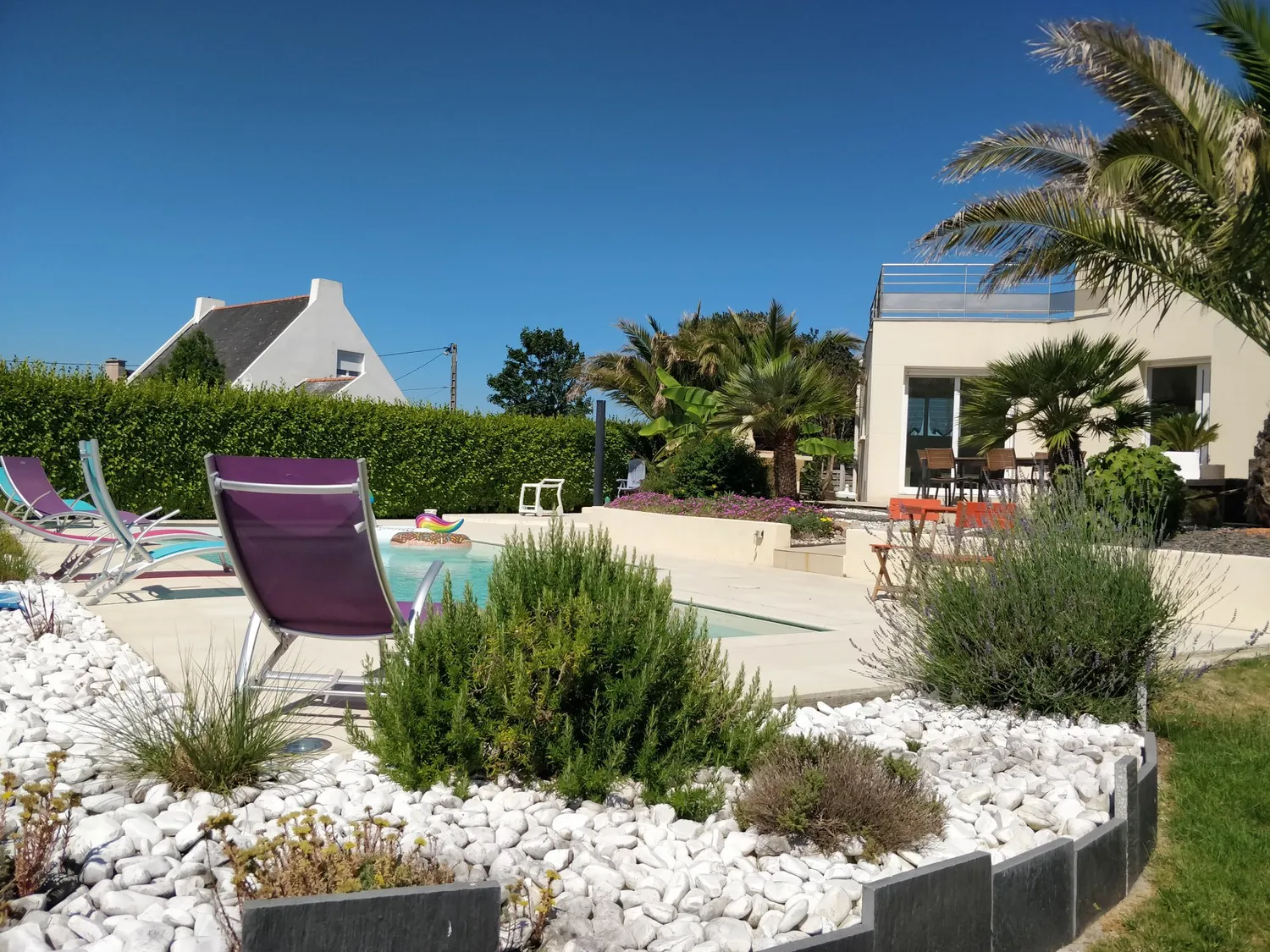 amenagement de terrasse lampaul guimiliau